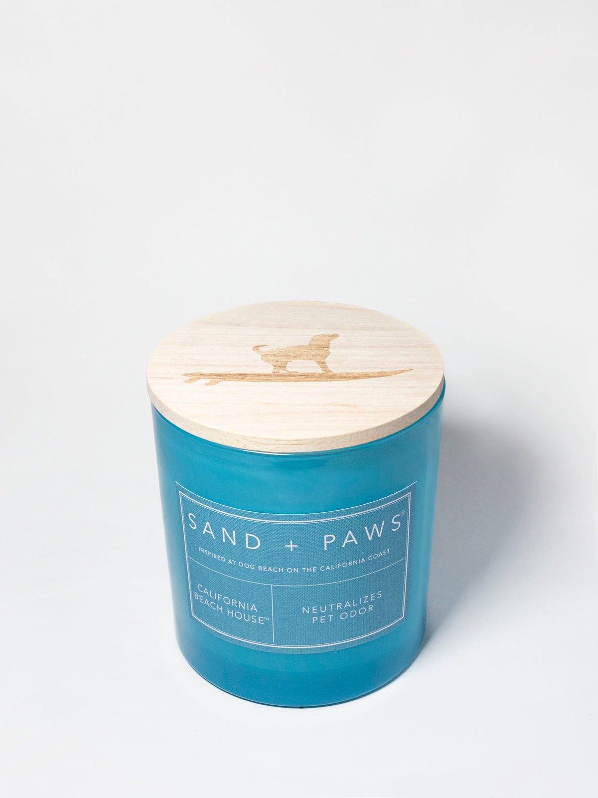 Sand + Paws California Beach House 21 oz scented candle