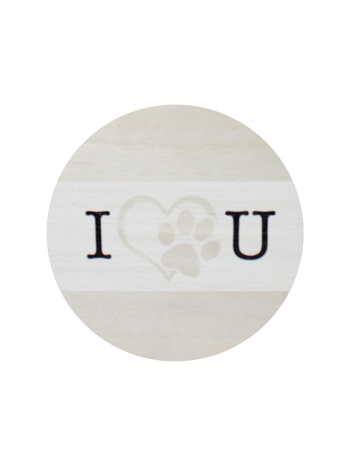 Sand + Paws Island Orchid 12 oz scented candle White Vessel with Painted I heart U lid